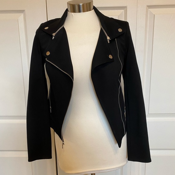 Express Jackets & Blazers - ISO Express Black Moto Jacket Size Small